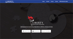 Desktop Screenshot of libertyhealthandwellness.com